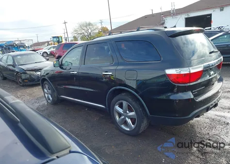 2012 Dodge Durango Citadel из США, поврежденный, VIN 1C4SDJET4CC207449